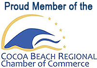 Proud Member of the Cocoa Beach Regional Chamber of Commerce.